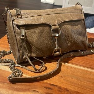 $25 Rebecca Minkoff crossbody MAC in tan